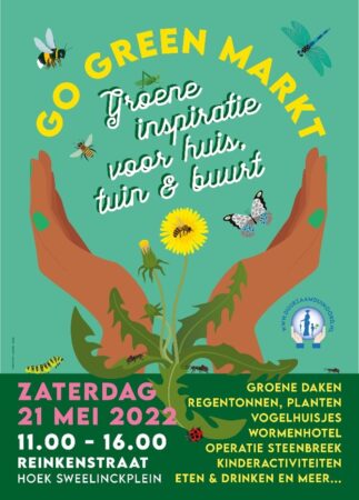 Go Green Markt 21 mei Reinkenstraat