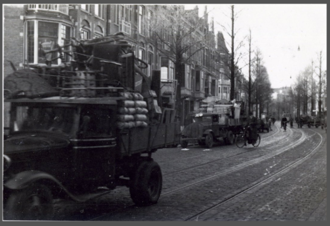 Evacuatie van de Valeriusstraat